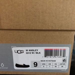 Ugg Ansley Black Size 9